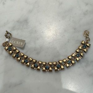 JCrew braclet w/ blue stones